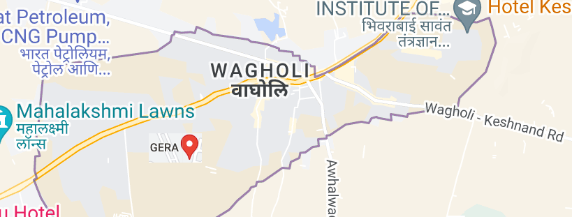 Gera Wagholi Project Location